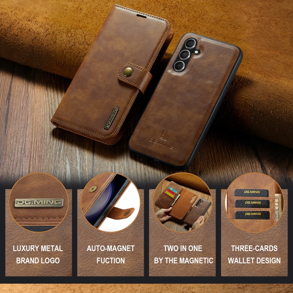 Magnet Wallet Samsung Galaxy A36 Cognac