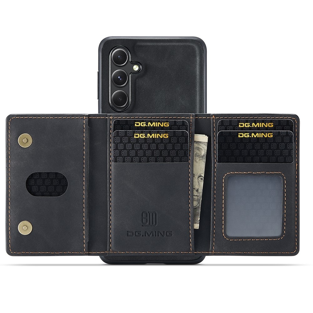 Magnetic Card Slots Case Samsung Galaxy S25 Black