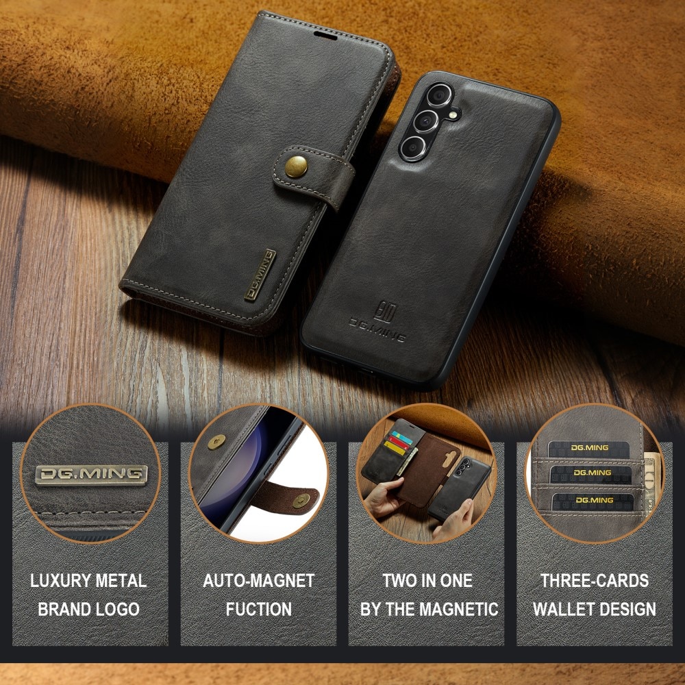 Magnet Wallet Samsung Galaxy S25 Brown