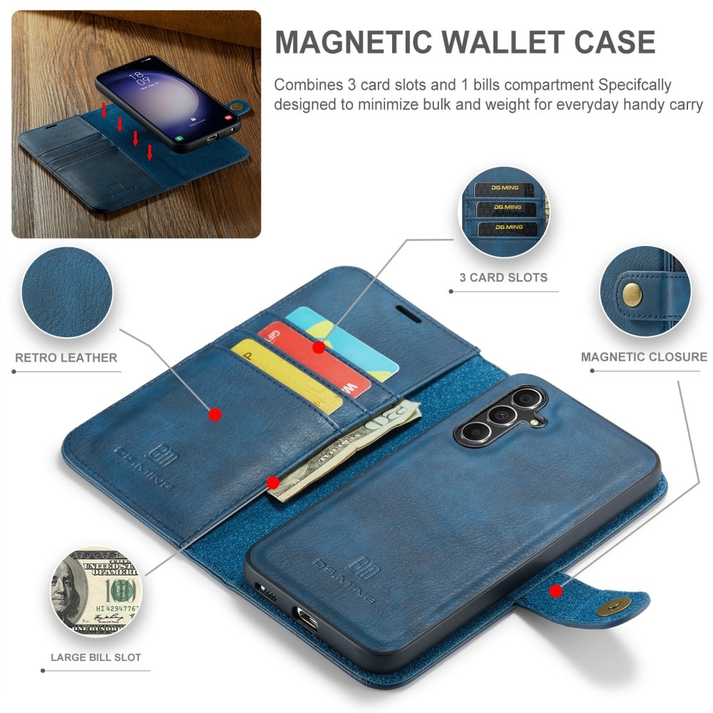 Magnet Wallet Samsung Galaxy S25 Blue