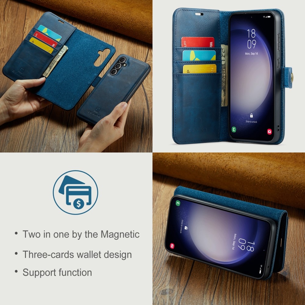 Magnet Wallet Samsung Galaxy S25 Plus Blue