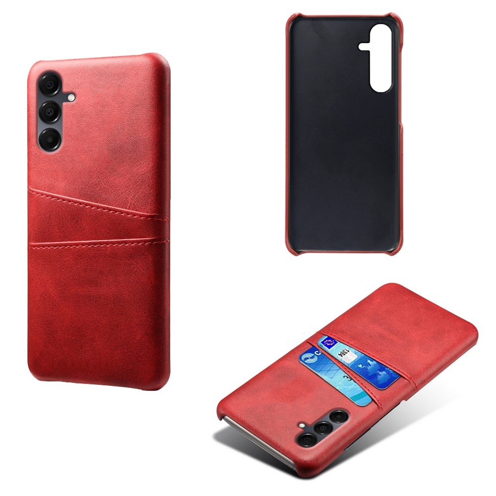 Card Slots Case Samsung Galaxy A16 rood