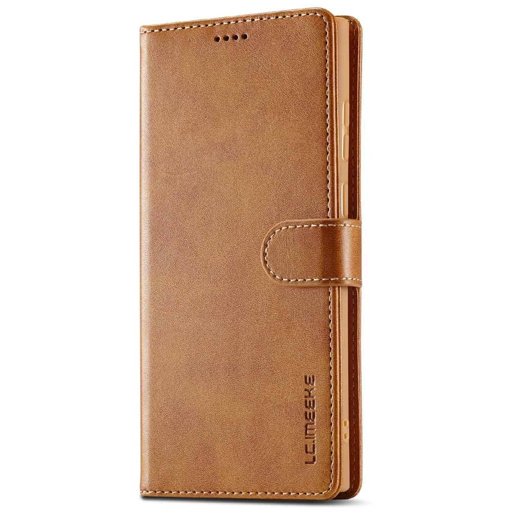 Bookcover hoesje Samsung Galaxy S25 Ultra cognac