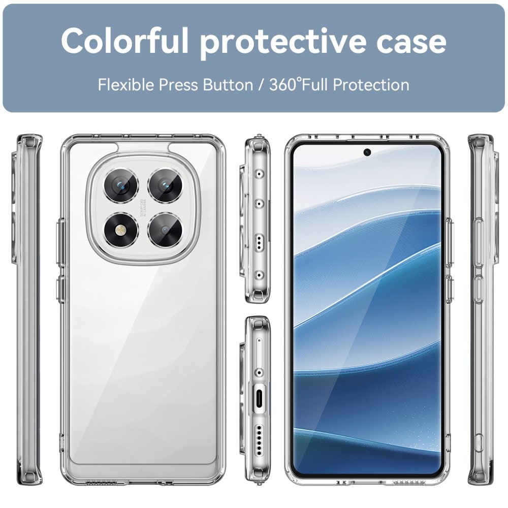 Hybridcase Xiaomi Redmi Note 14 Pro transparant