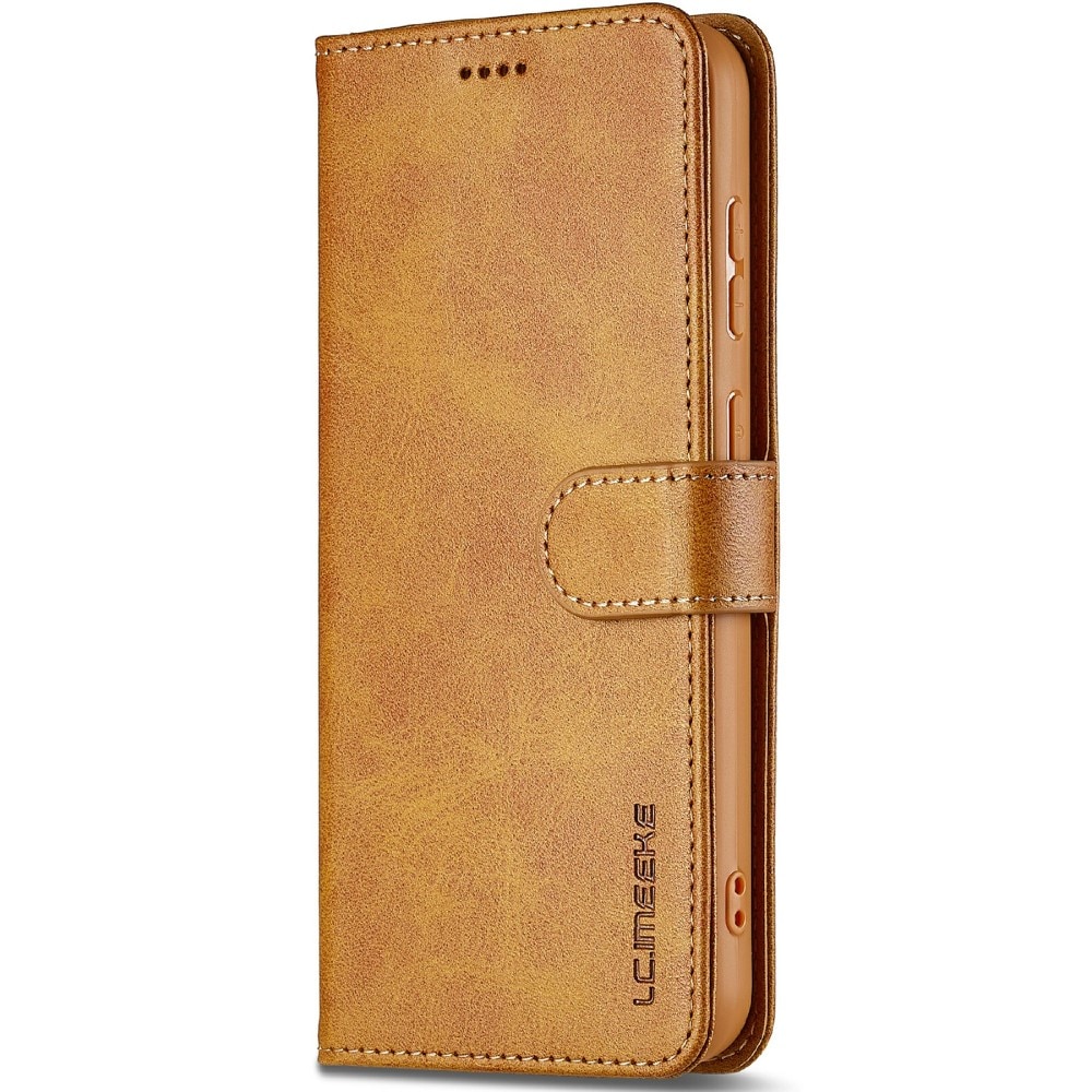 Bookcover hoesje Samsung Galaxy S25 cognac