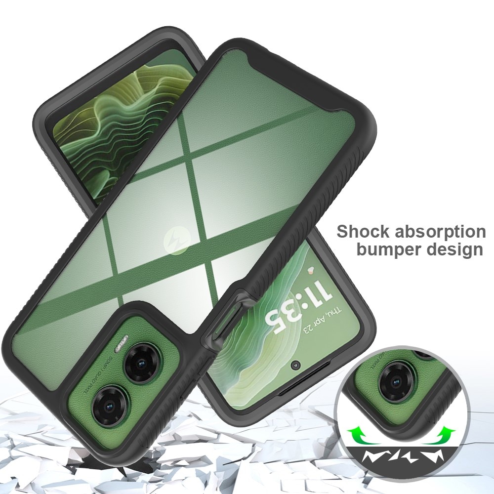 Motorola Moto G35 Full Protection Case zwart