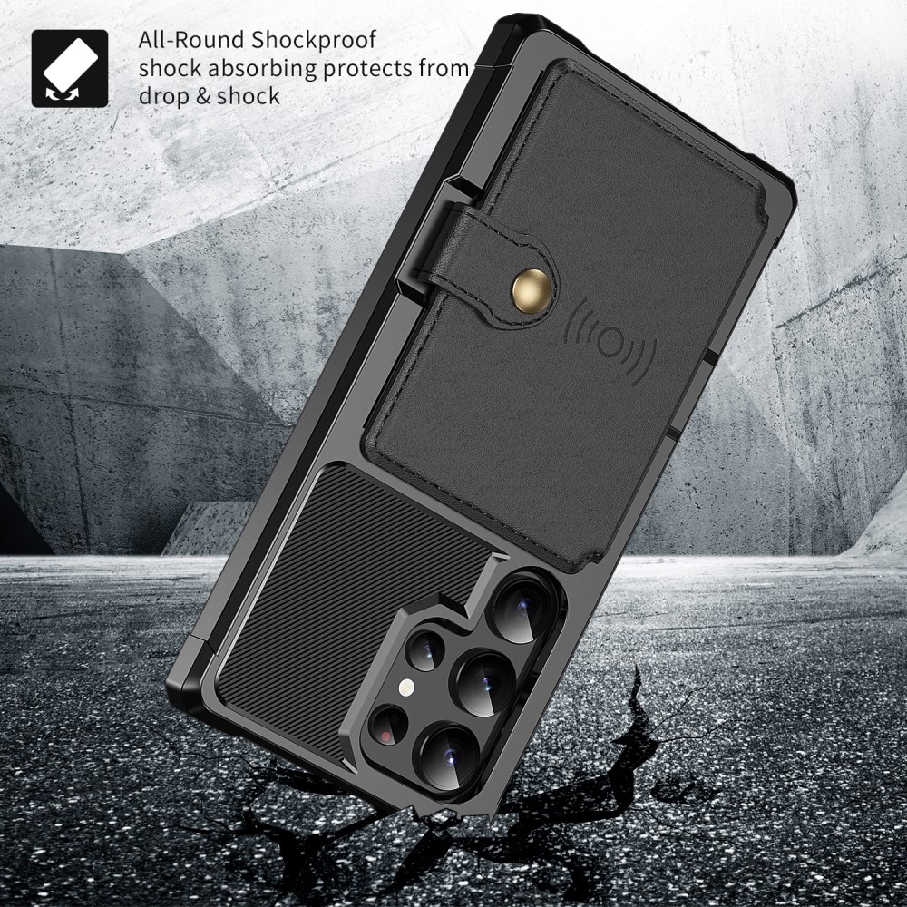 Samsung Galaxy S25 Ultra Tough Multi-slot Case zwart