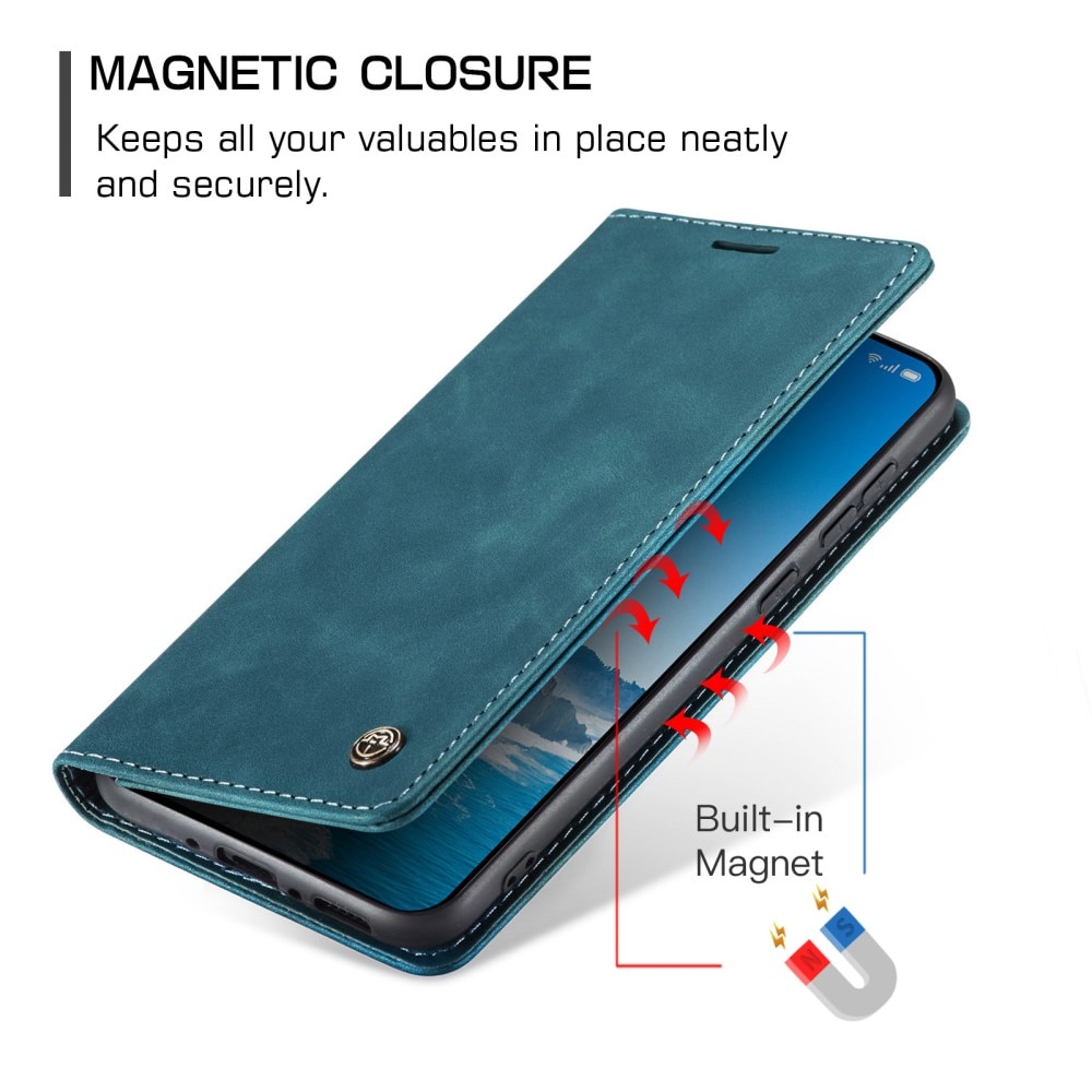 Slim Bookcover Hoesje  OnePlus 13 Blauw