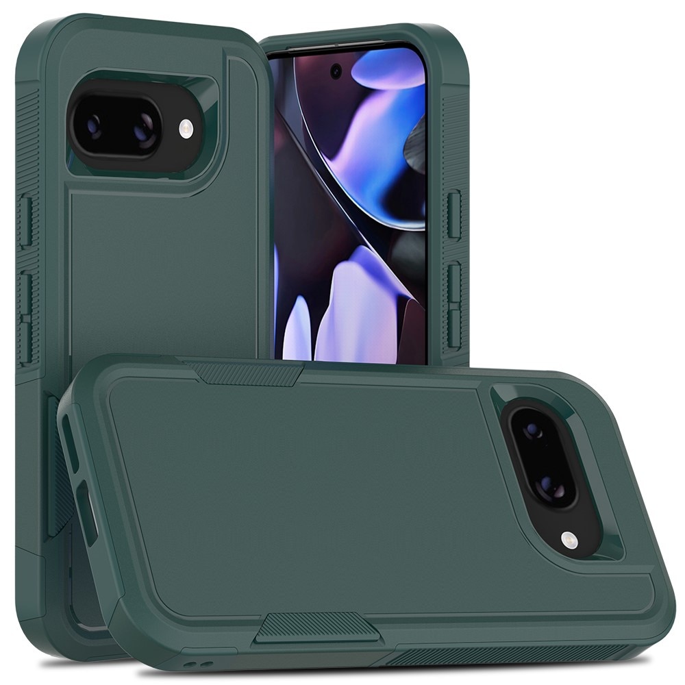 Google Pixel 9a Off-road Hybridcase Groen