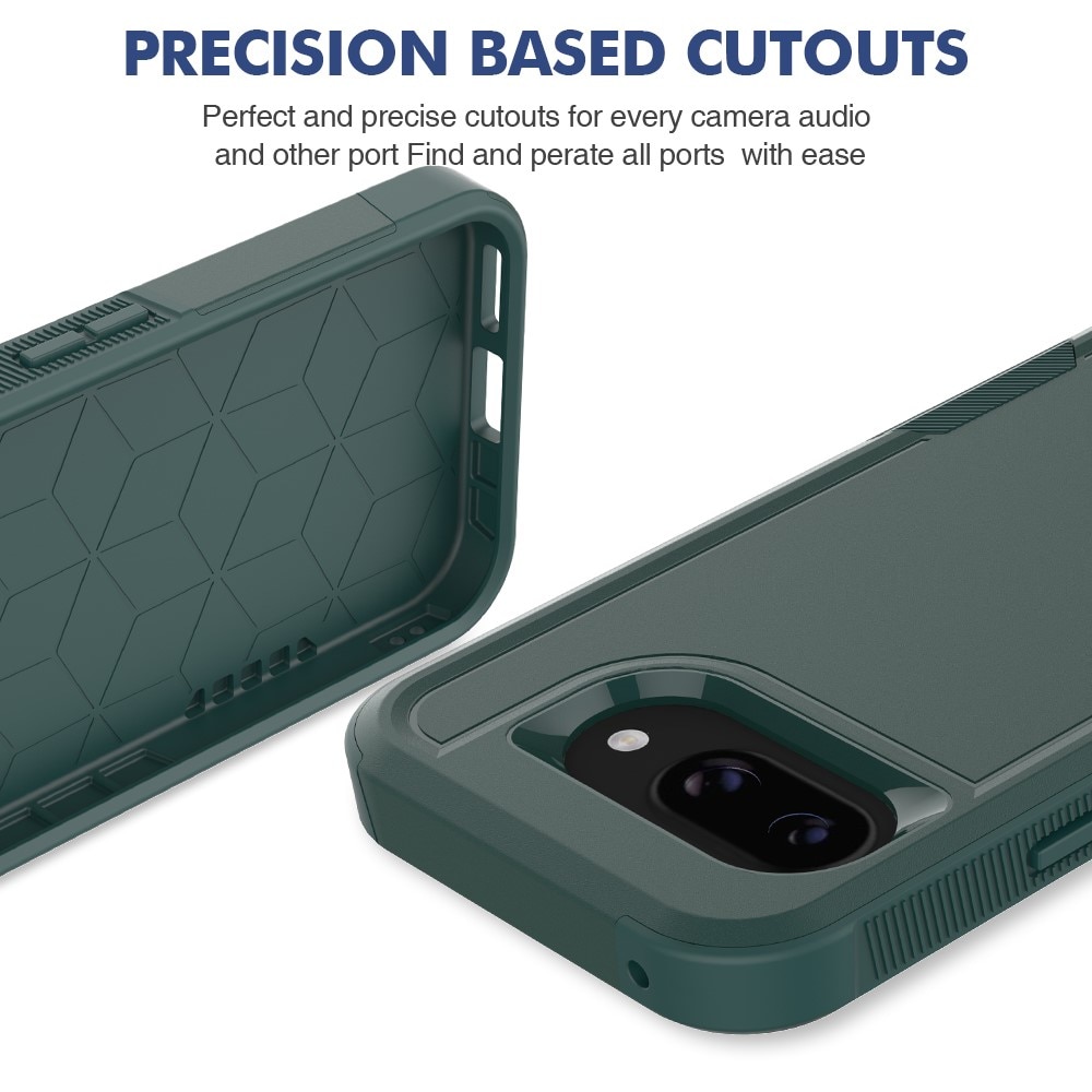 Google Pixel 9a Off-road Hybridcase Groen