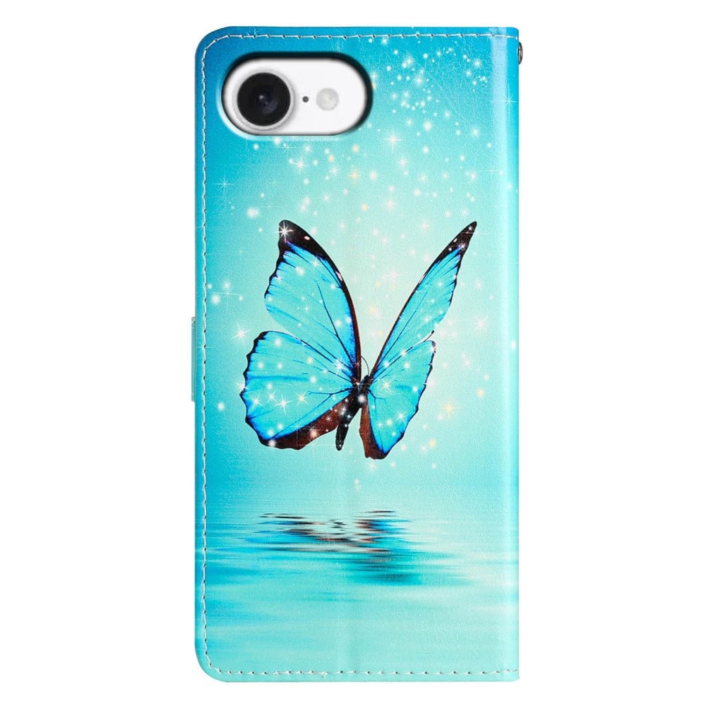 iPhone 16e Smartphonehoesje blauwe vlinders