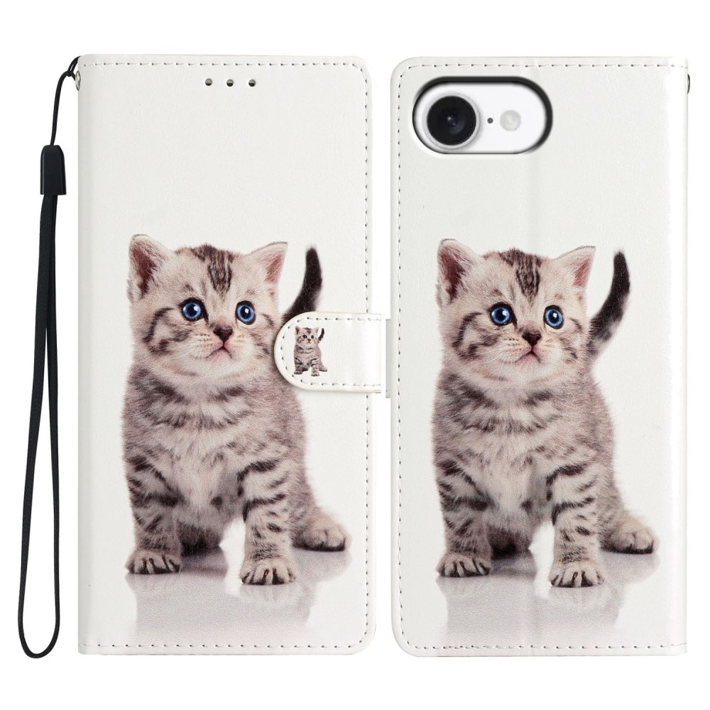 iPhone 16e Smartphonehoesje Kitten