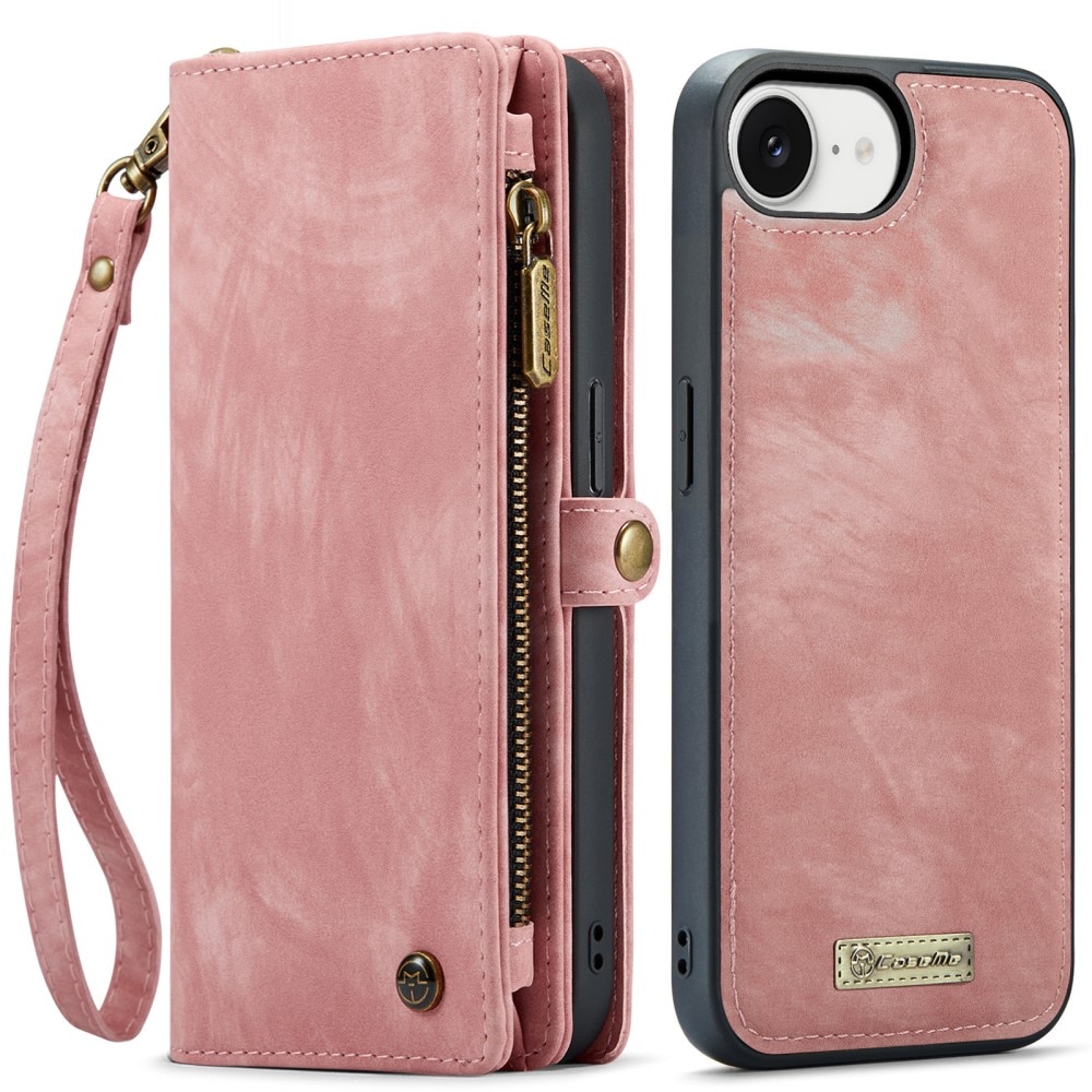 Multi-slot Hoesje iPhone 16e Roze