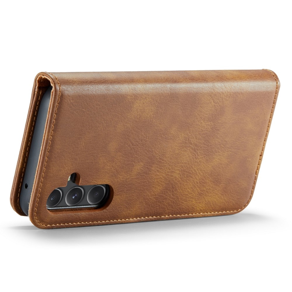 Magnet Wallet Samsung Galaxy A56 Cognac