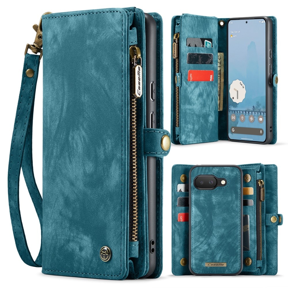 Multi-slot Hoesje Google Pixel 9a Blauw