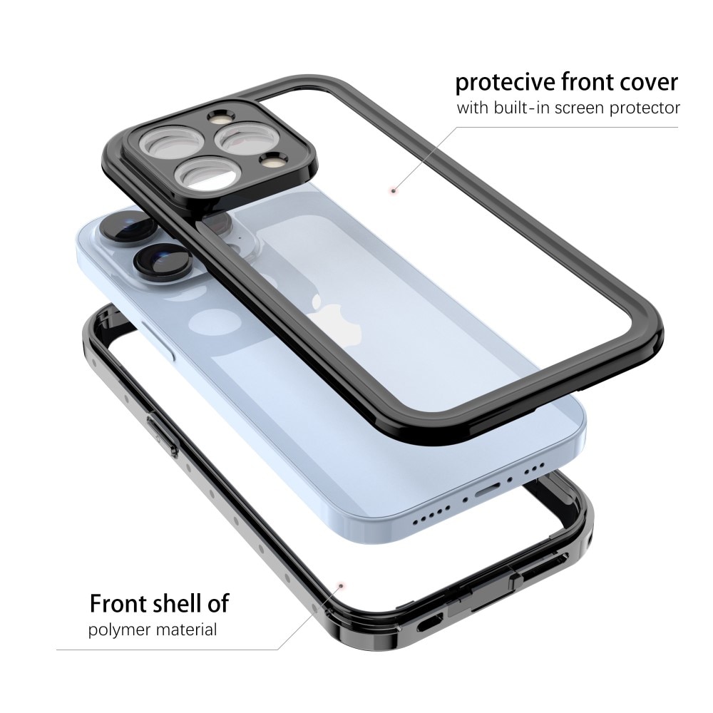 iPhone 14 Pro Waterdichte Case transparant