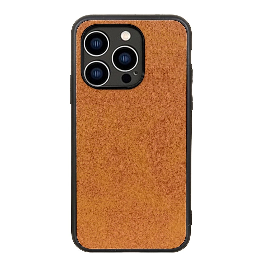 iPhone 15 Pro Max Leren hoesje bruin