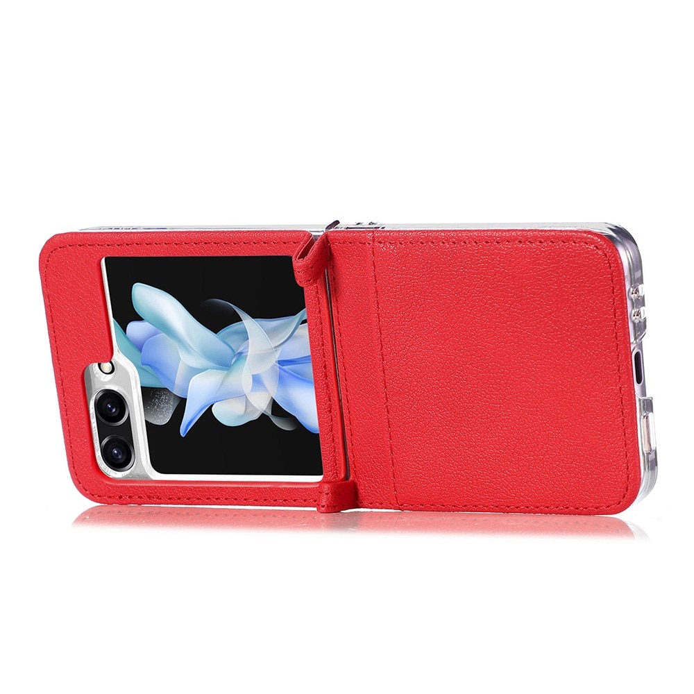 Slim Card Wallet Samsung Galaxy Z Flip 5 rood