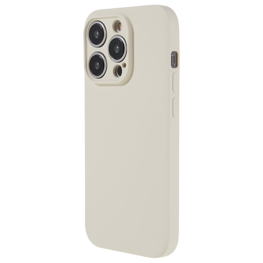 iPhone 15 Pro Max Schokbestendige TPU Case Beige