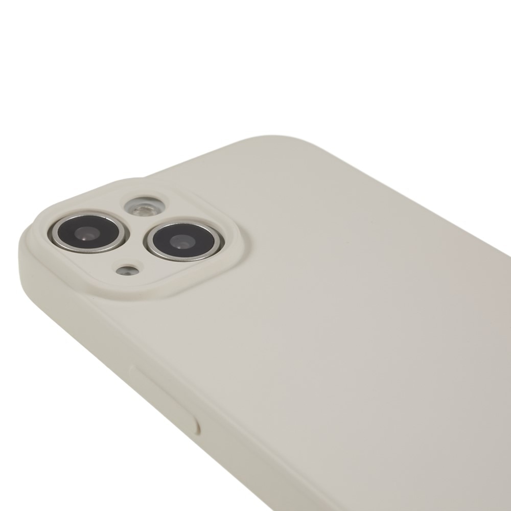 iPhone 15 Schokbestendige TPU Case Beige