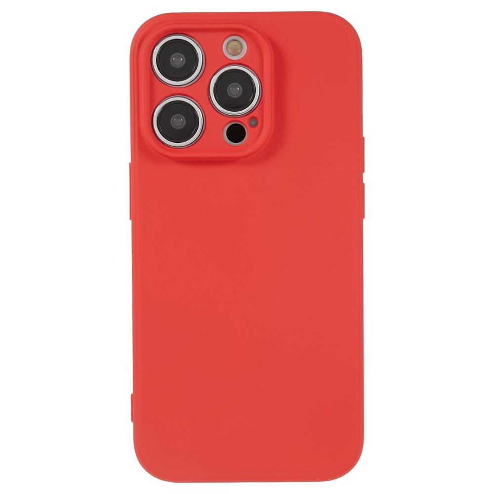 iPhone 15 Pro Schokbestendige TPU Case Rood