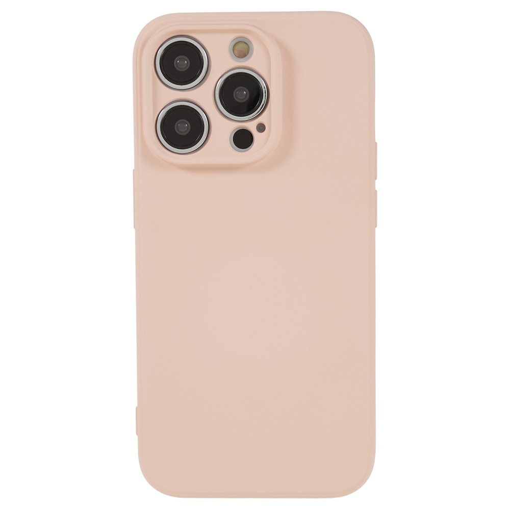 iPhone 15 Pro Schokbestendige TPU Case Roze