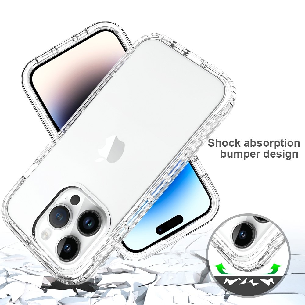 iPhone 15 Pro Full Cover Case Transparant