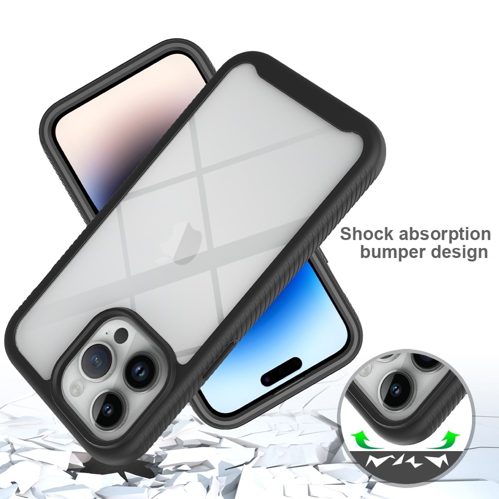 iPhone 15 Pro Max Full Cover Case Zwart