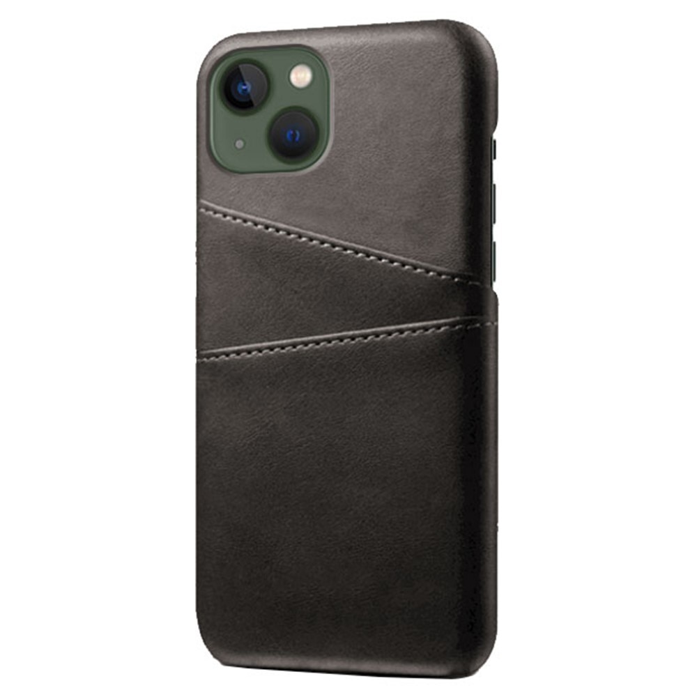 Card Slots Case iPhone 15 Plus zwart