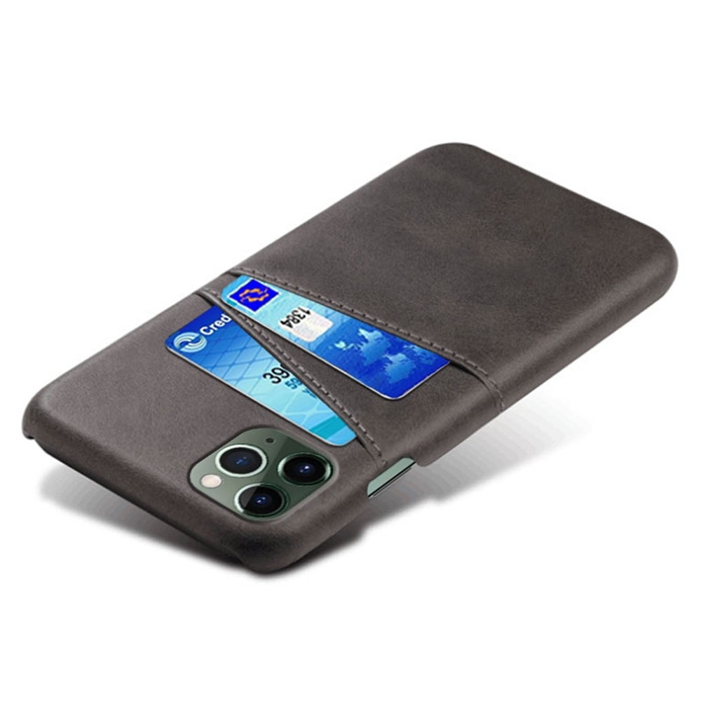 Card Slots Case iPhone 15 Pro zwart