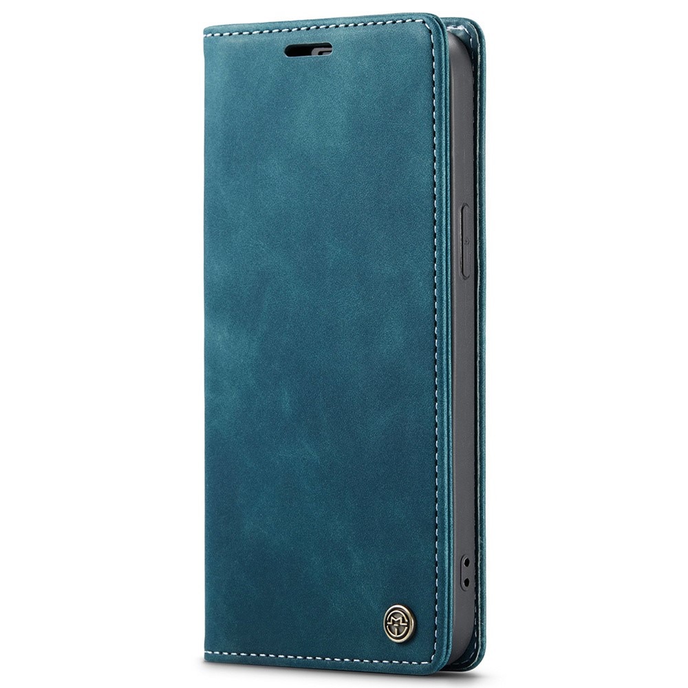 Slim Bookcover Hoesje iPhone 15 Blauw