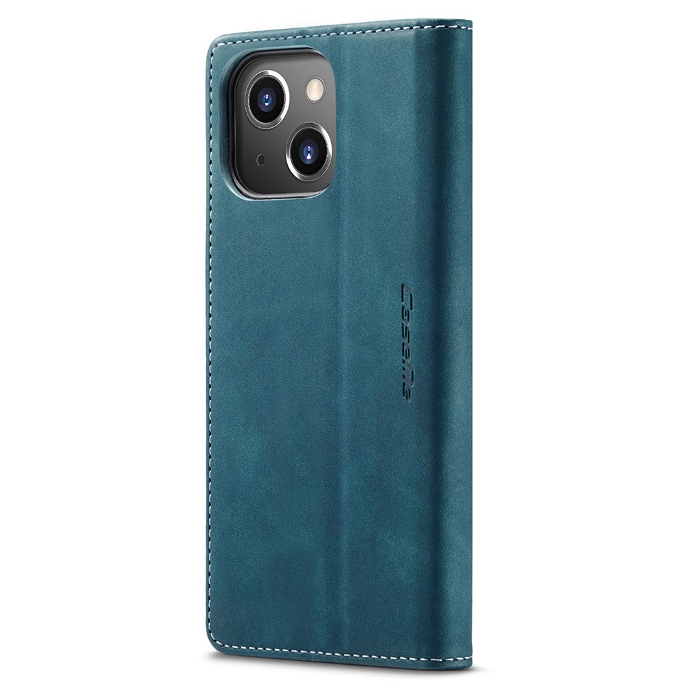 Slim Bookcover Hoesje iPhone 15 Blauw