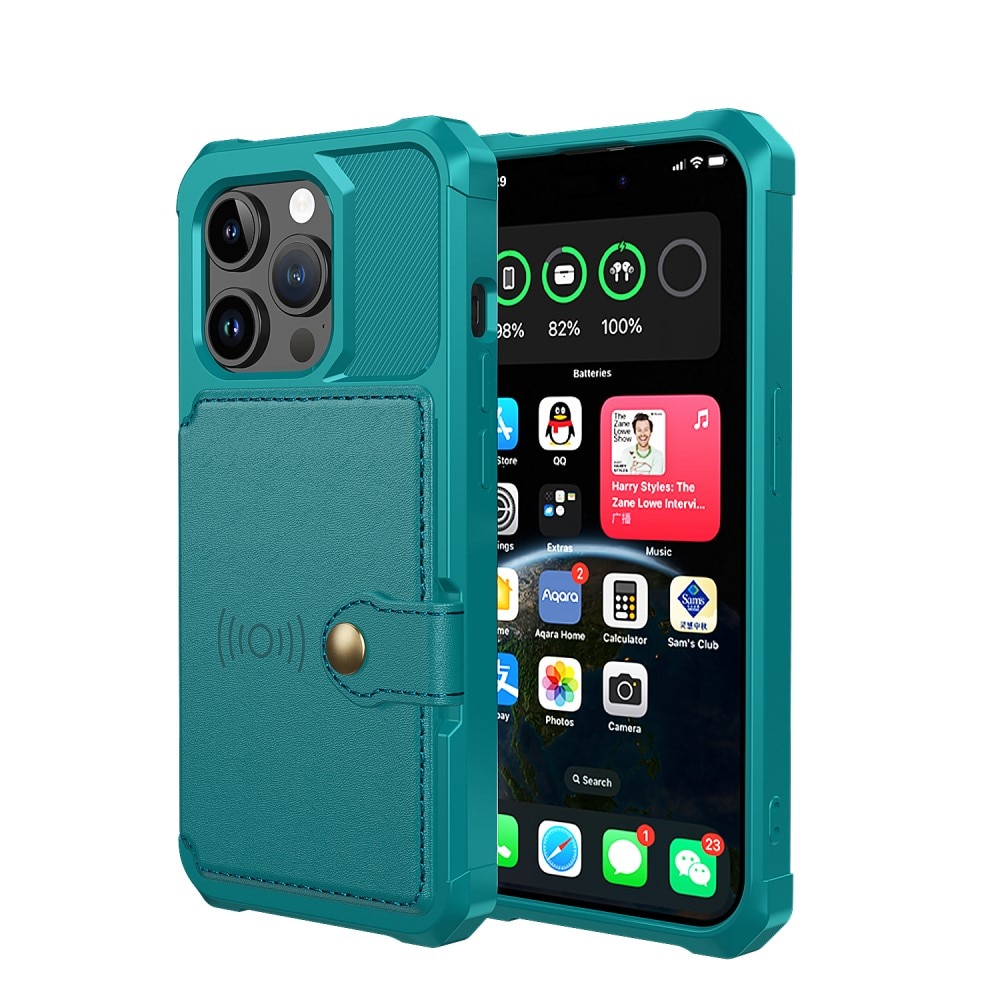 iPhone 15 Pro Max Tough Multi-slot Case groen