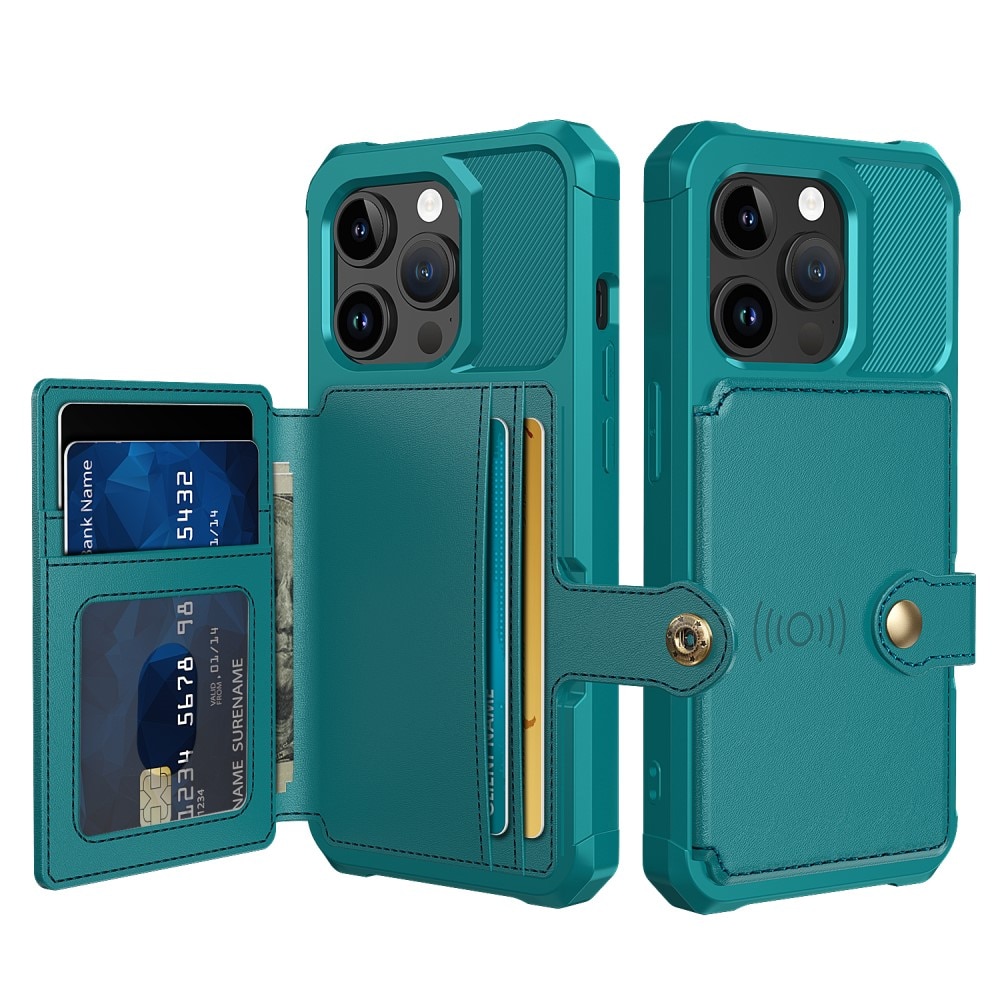 iPhone 15 Pro Max Tough Multi-slot Case groen