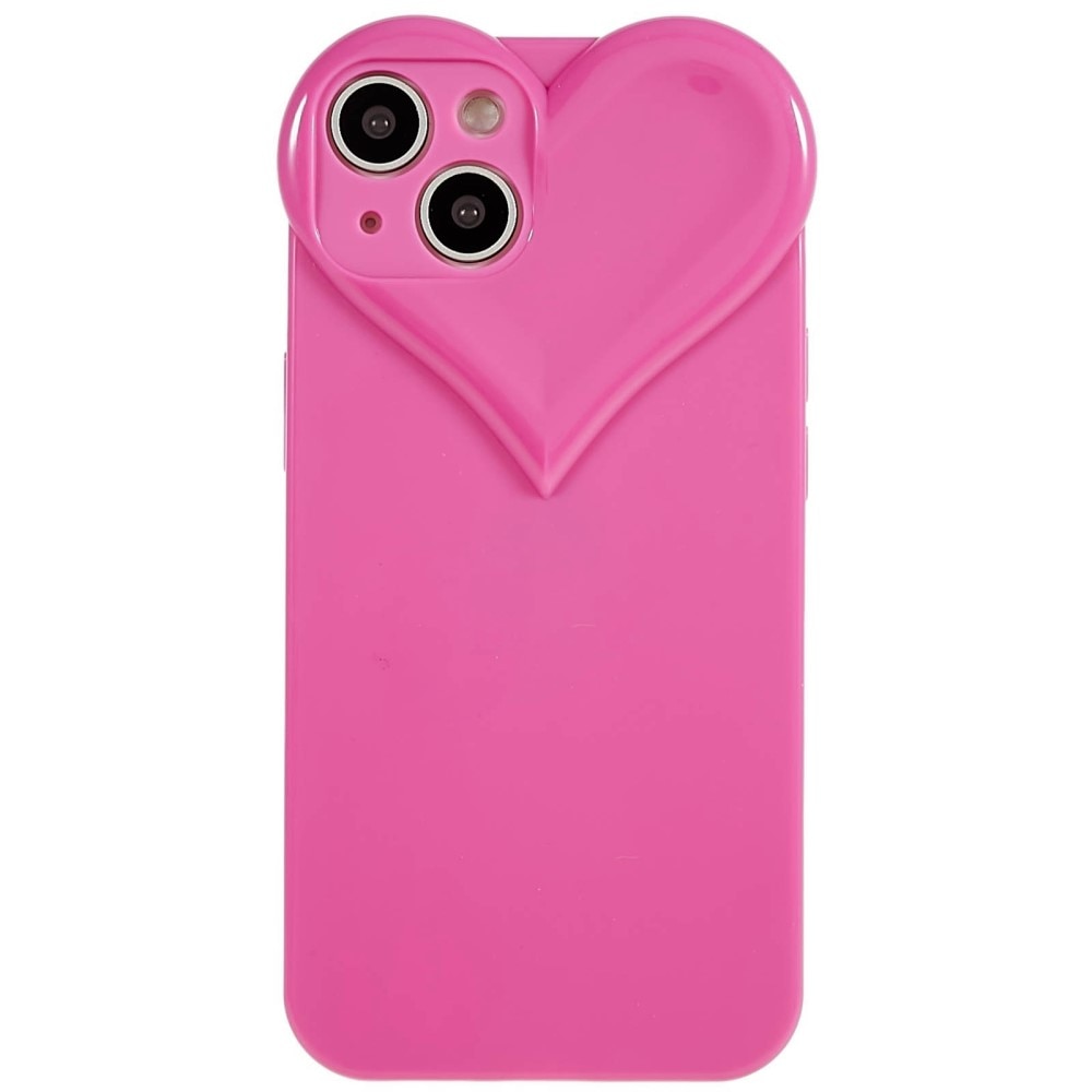 iPhone 15 TPU Case Hart roze