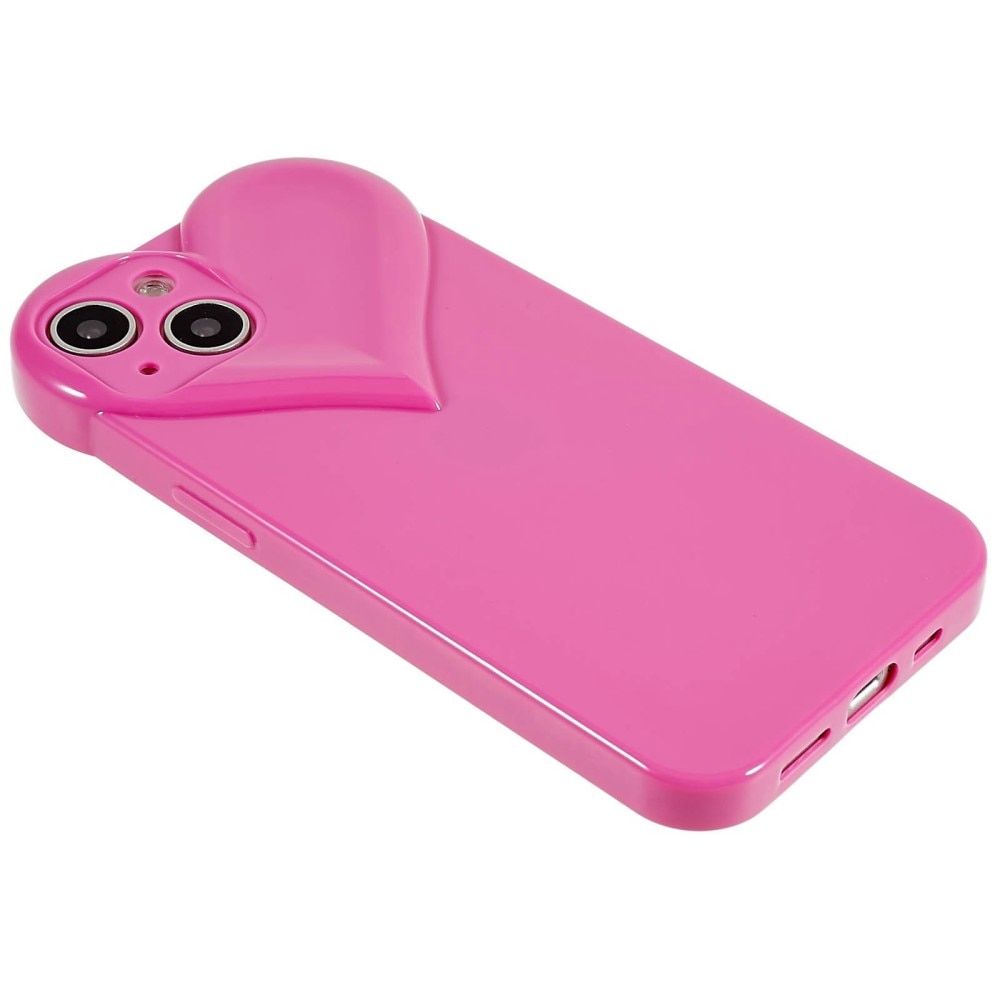 iPhone 15 TPU Case Hart roze