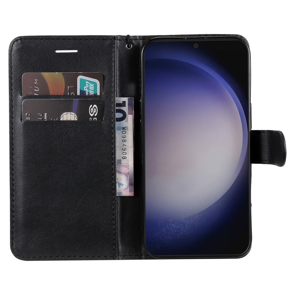 Samsung Galaxy S24 Plus Bookcover hoesje zwart