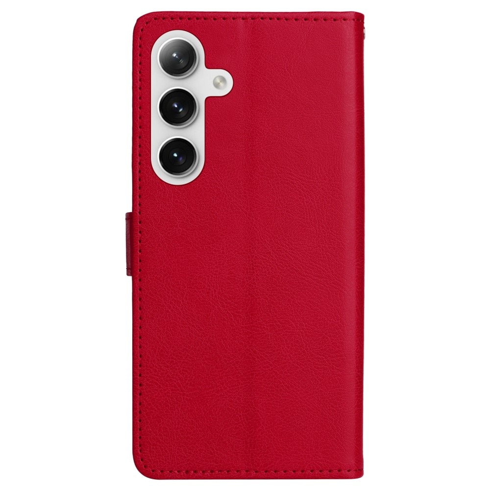 Samsung Galaxy S24 Bookcover hoesje rood