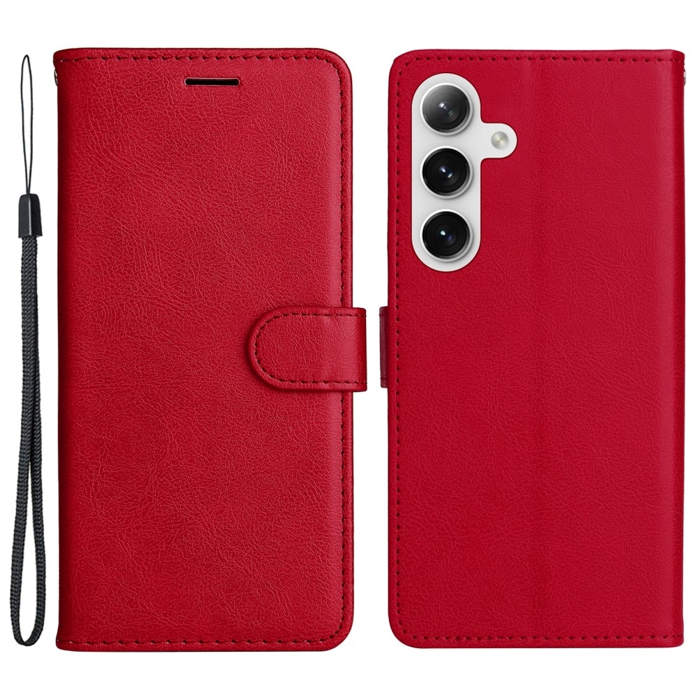 Samsung Galaxy S24 Bookcover hoesje rood