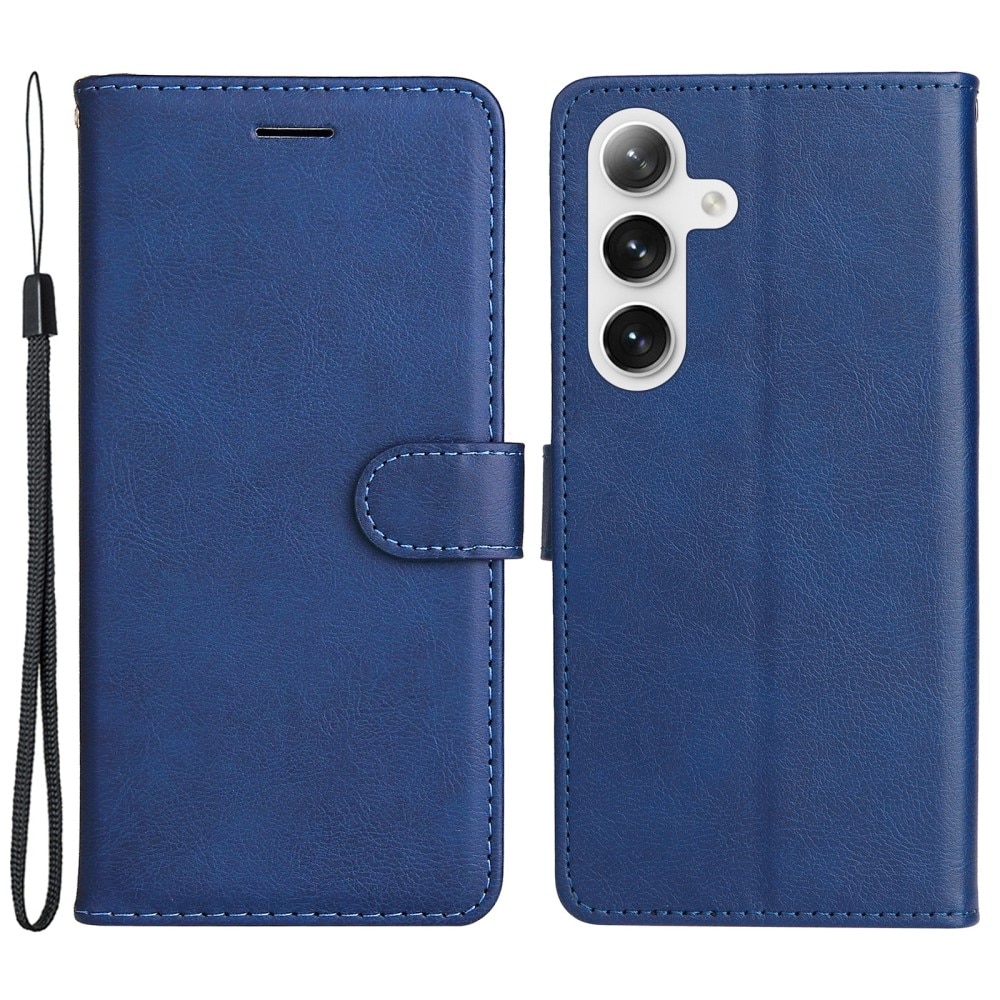 Samsung Galaxy S24 Bookcover hoesje blauw