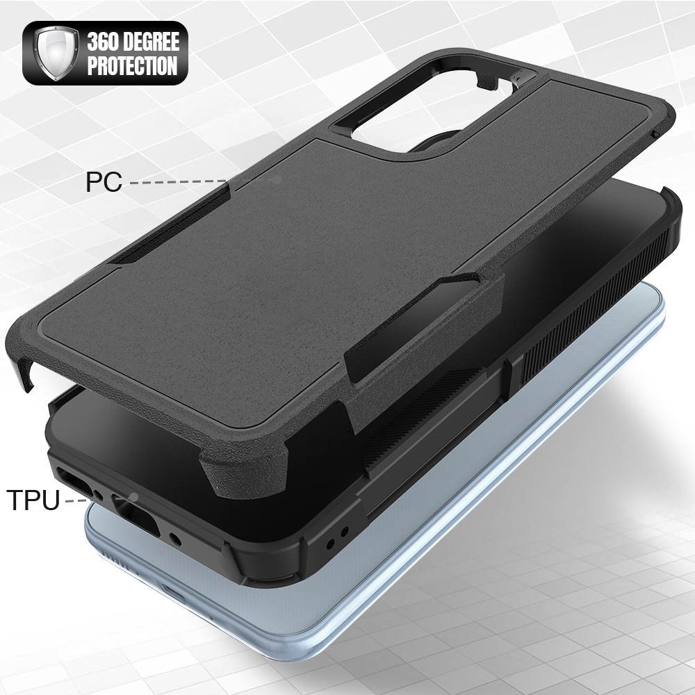 Samsung Galaxy A54 Off-road Hybridcase zwart