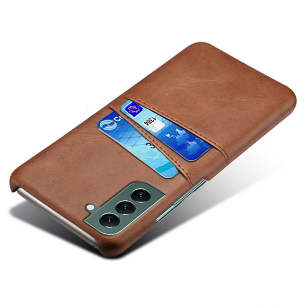 Card Slots Case Samsung Galaxy S25 Ultra bruin