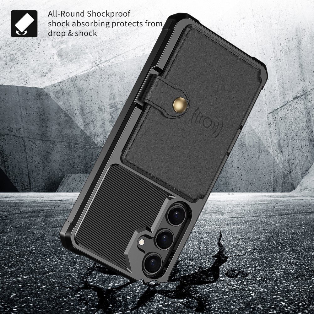 Samsung Galaxy S24 Tough Multi-slot Case zwart