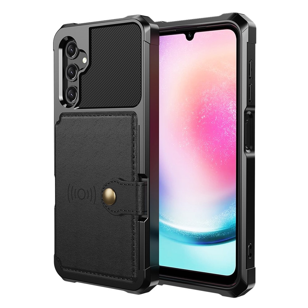 Samsung Galaxy A15 Tough Multi-slot Case zwart