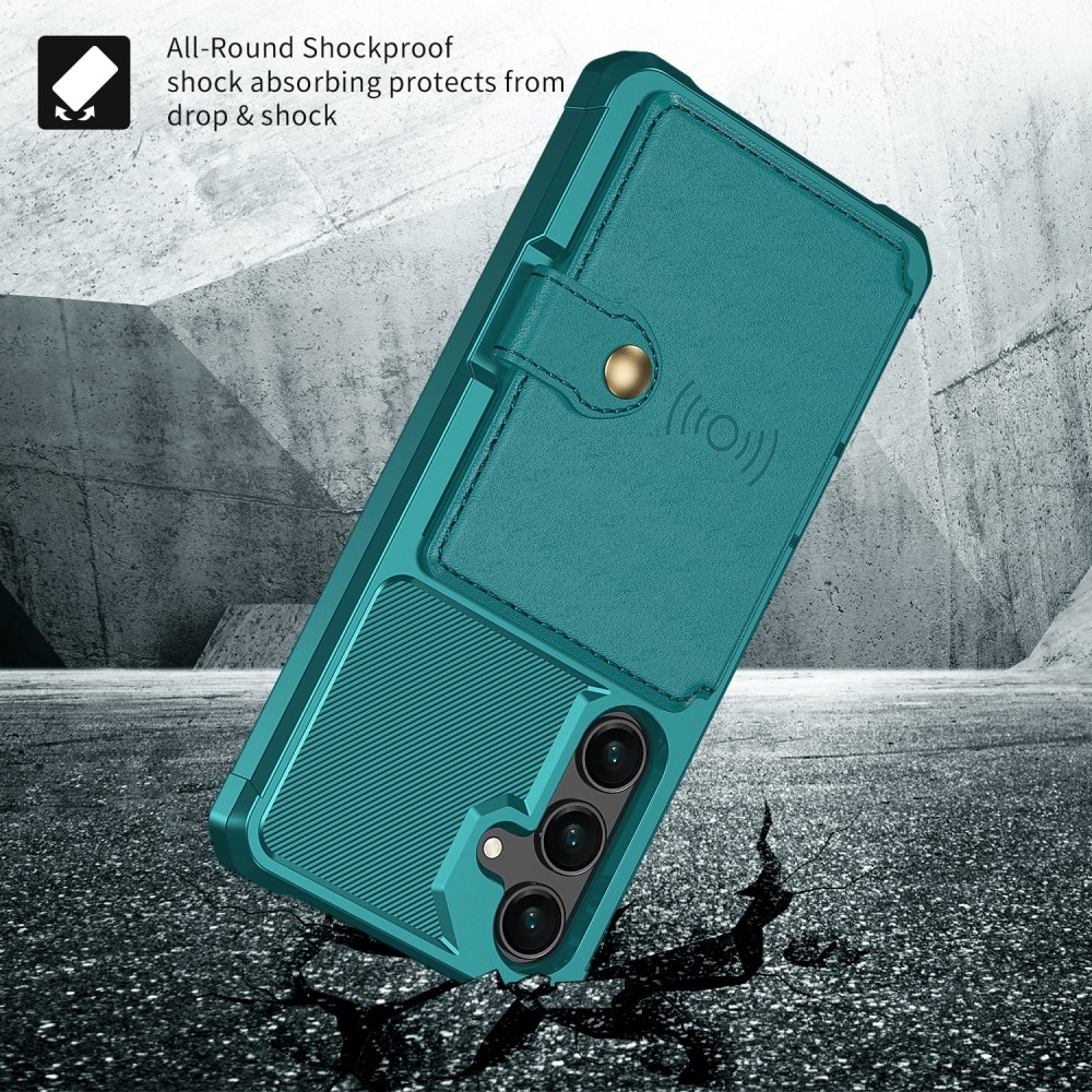 Samsung Galaxy S24 Plus Tough Multi-slot Hoesje Groen