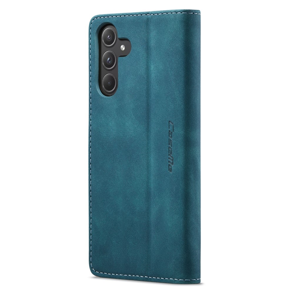 Slim Bookcover Hoesje Samsung Galaxy A55 Blauw