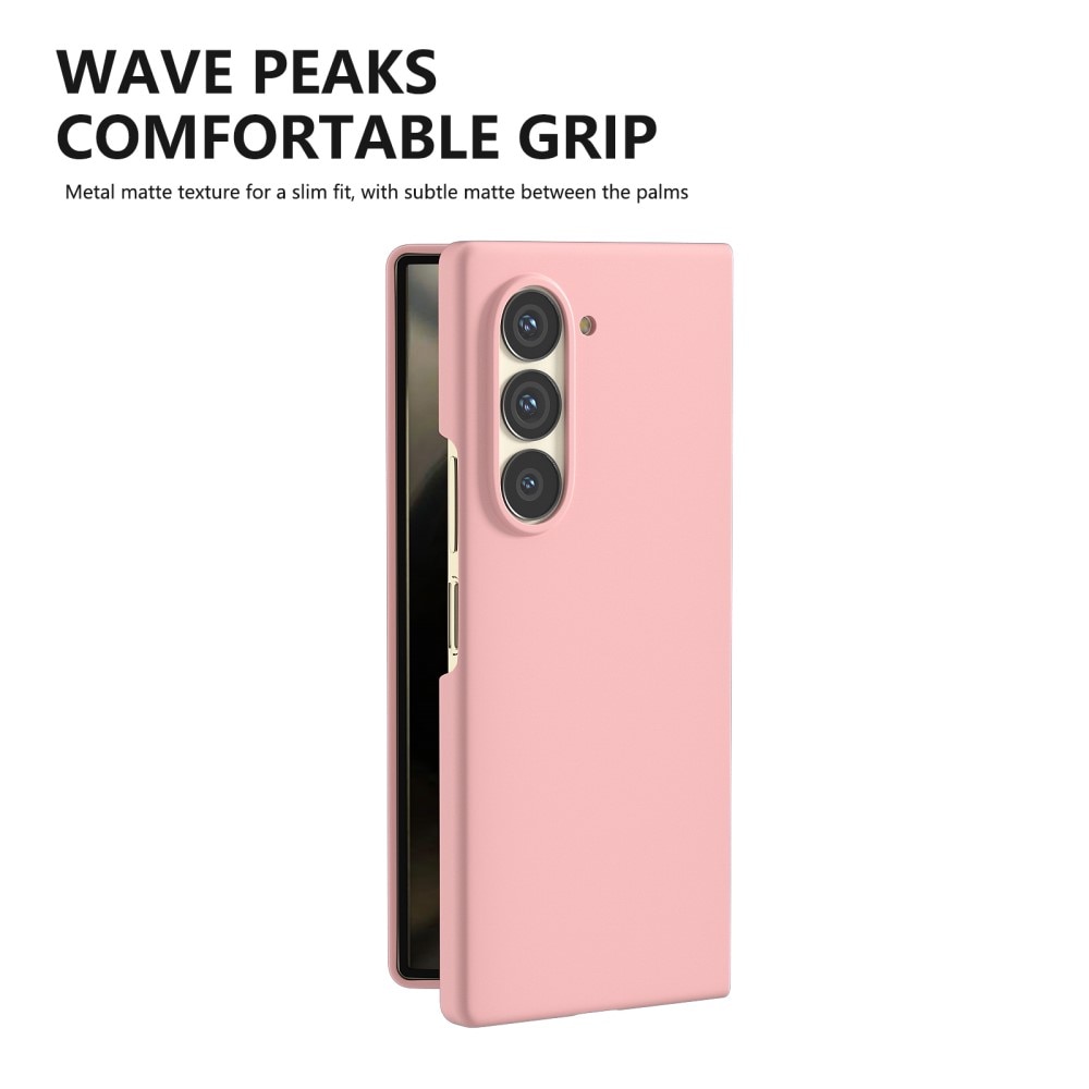 Samsung Galaxy Z Fold 6 Hardcase Gummicoating roze