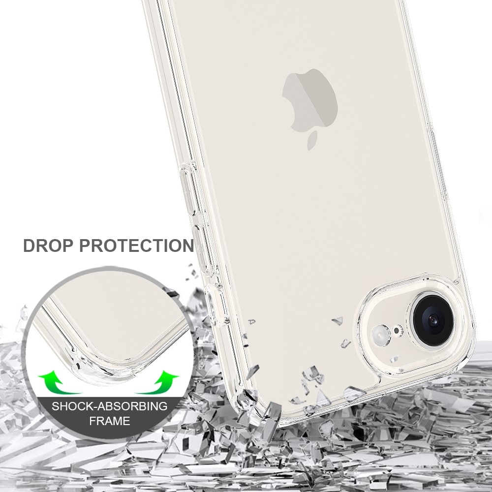 Hybridcase iPhone SE (2024) transparant