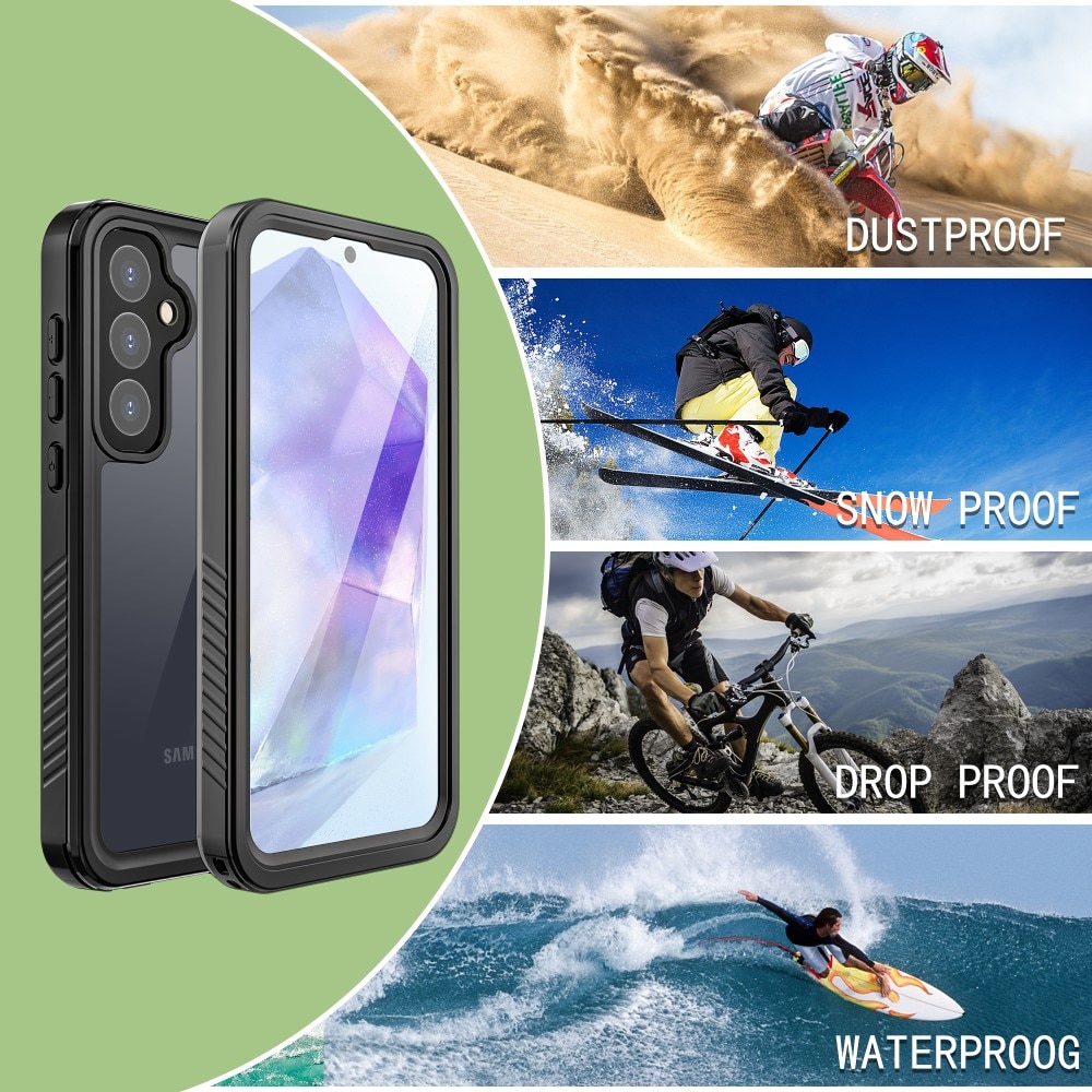 Samsung Galaxy A55 Waterdichte Case transparant