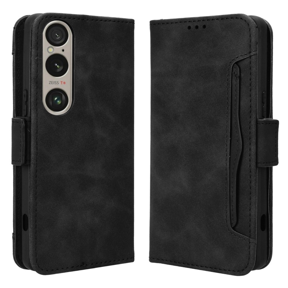 Sony Xperia 1 VI Multi Bookcover hoesje zwart